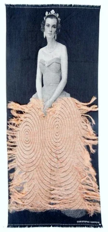 Jacquard Scarf "The Queen" (2011)