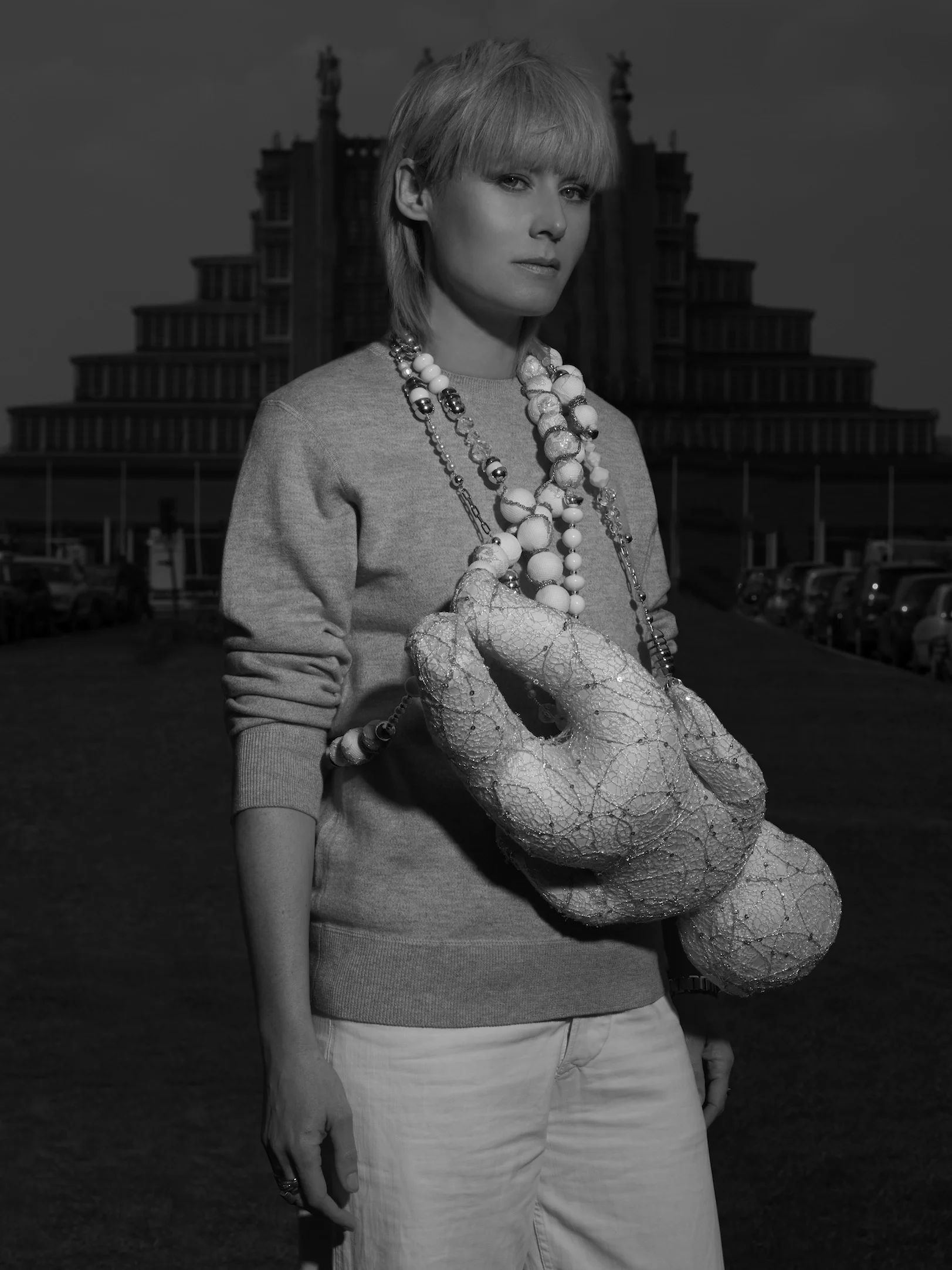 2015 Roisin Murphy wearing Baby Necklace from 2005