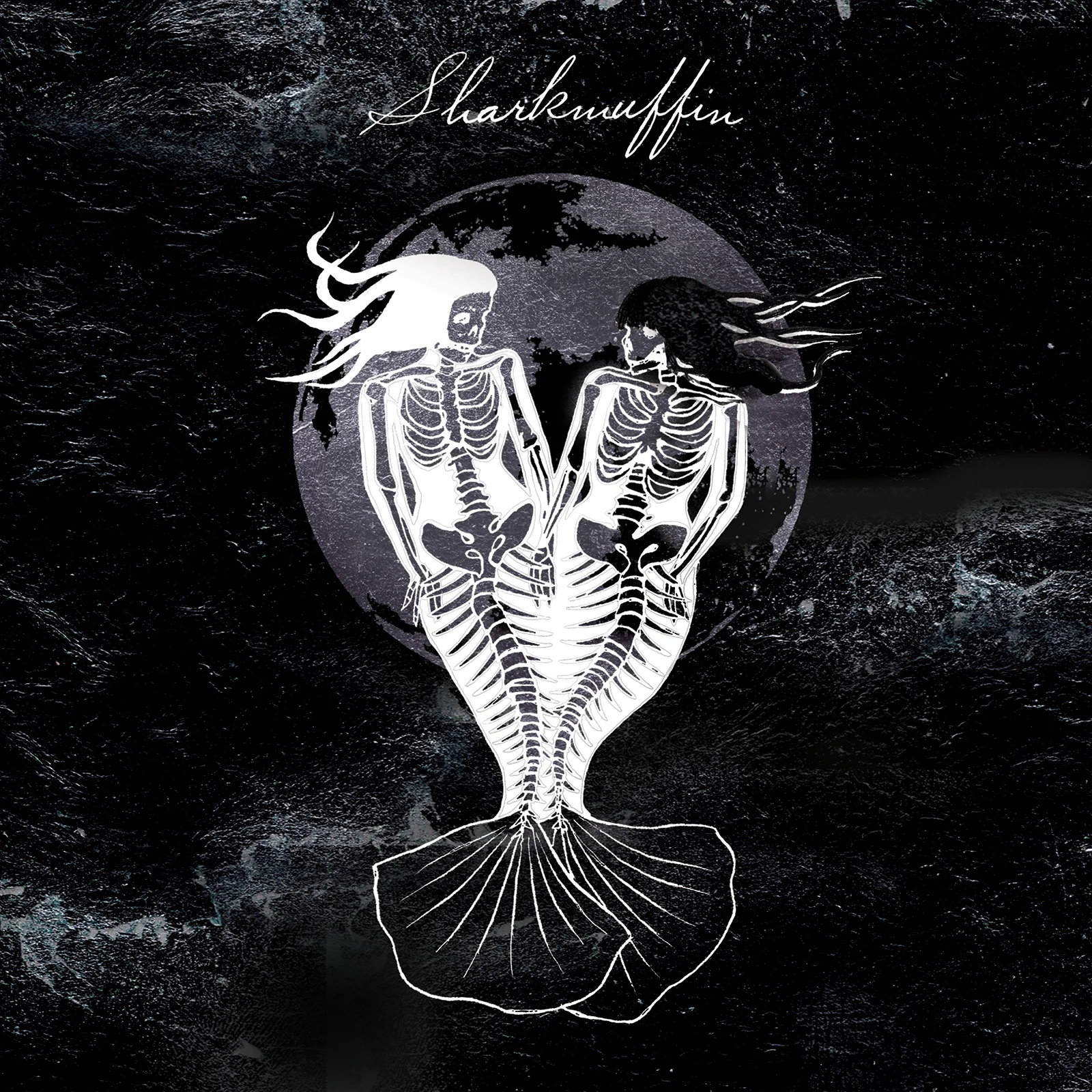 Album cover for Sharkmuffin's EP 'Tsuki'