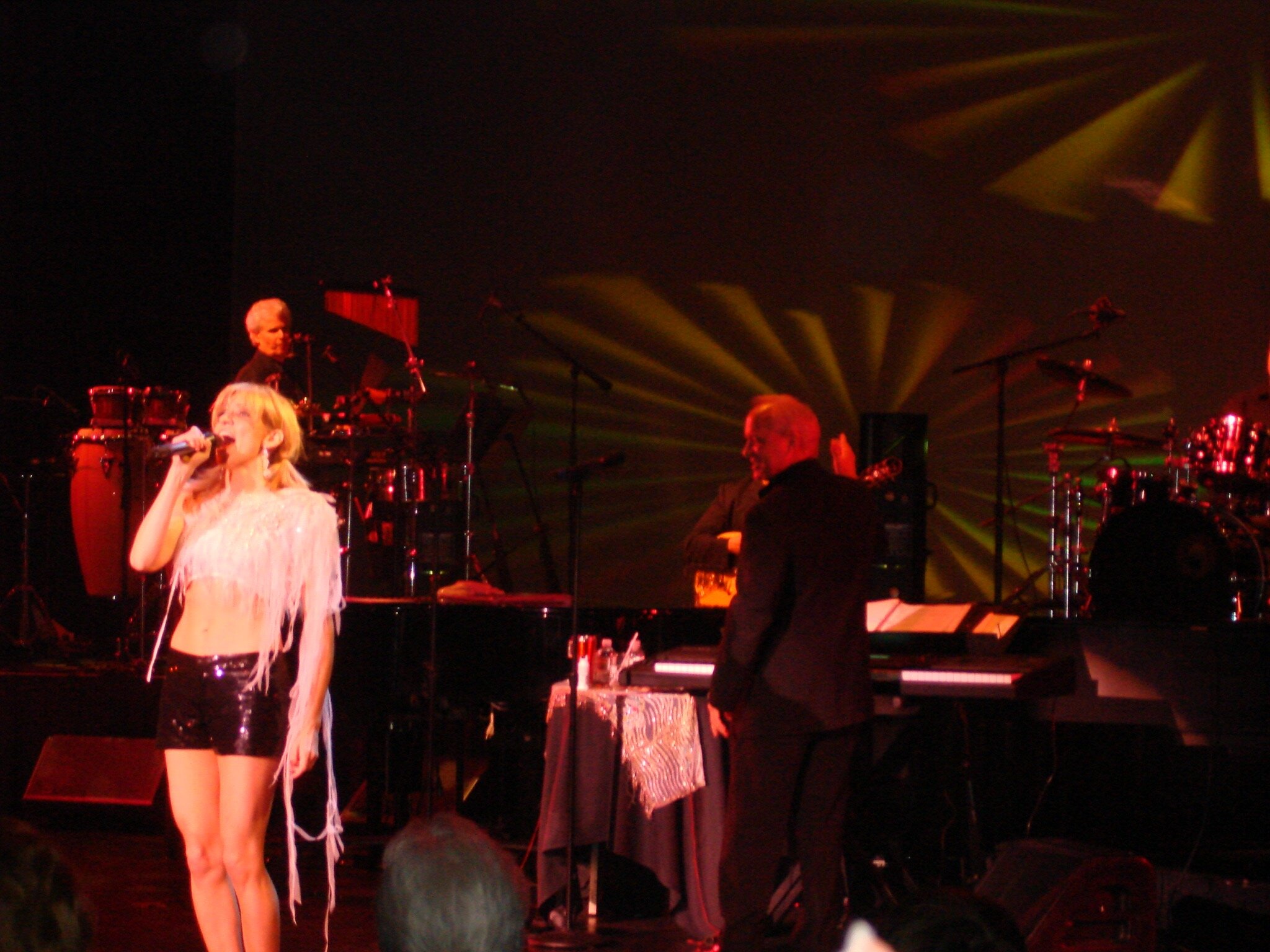 3 - 2008, Pop Goes Broadway, Harrah's, Atlantic City onstage with Deb.jpg