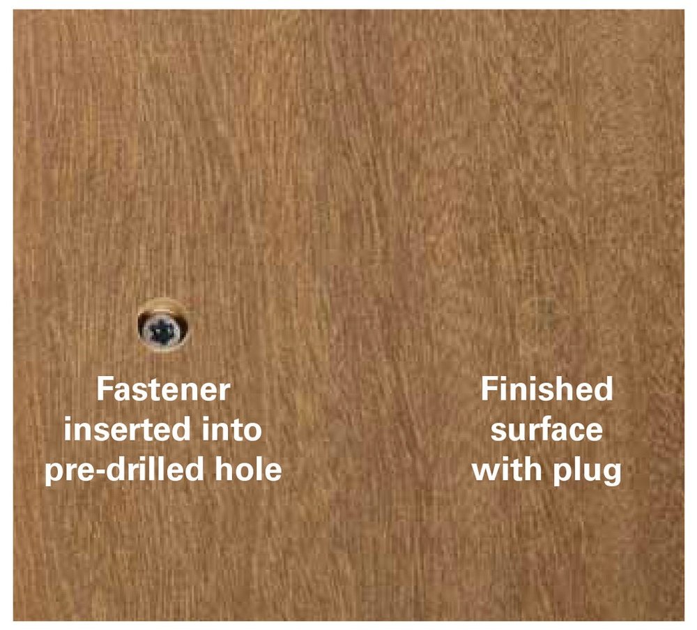 Pro Plug System Wood K R, Plug Hole Hardwood Floor