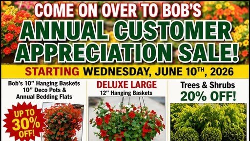 Annual Customer Appreciation Sale