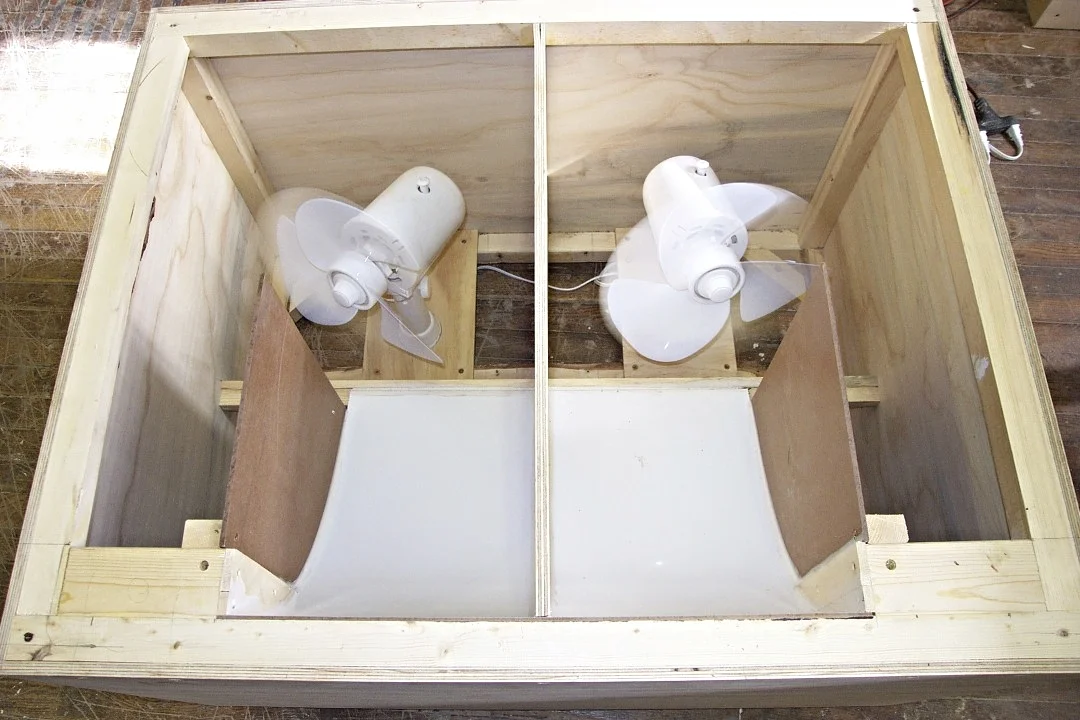 fan box construction
