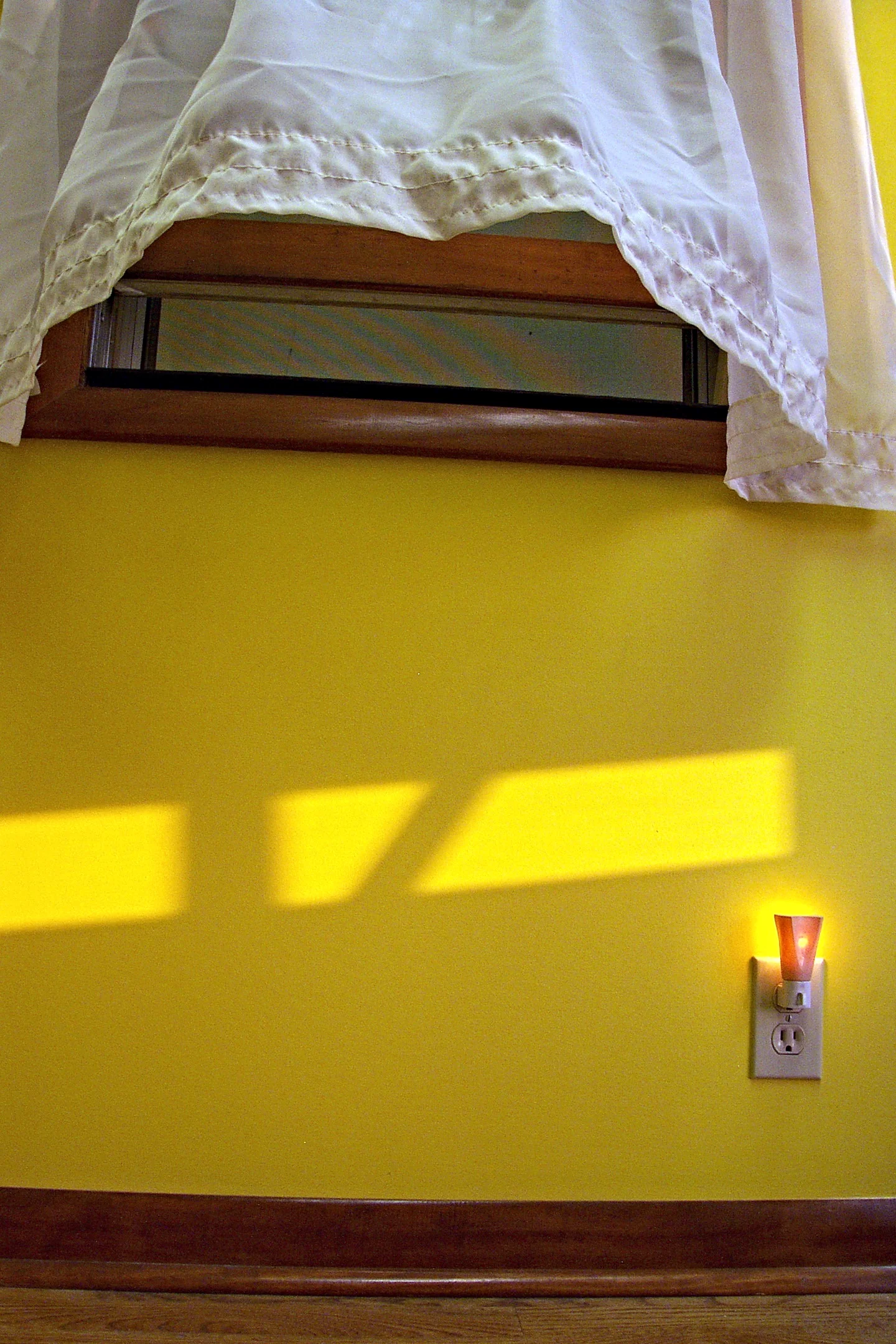 light and curtain detail
