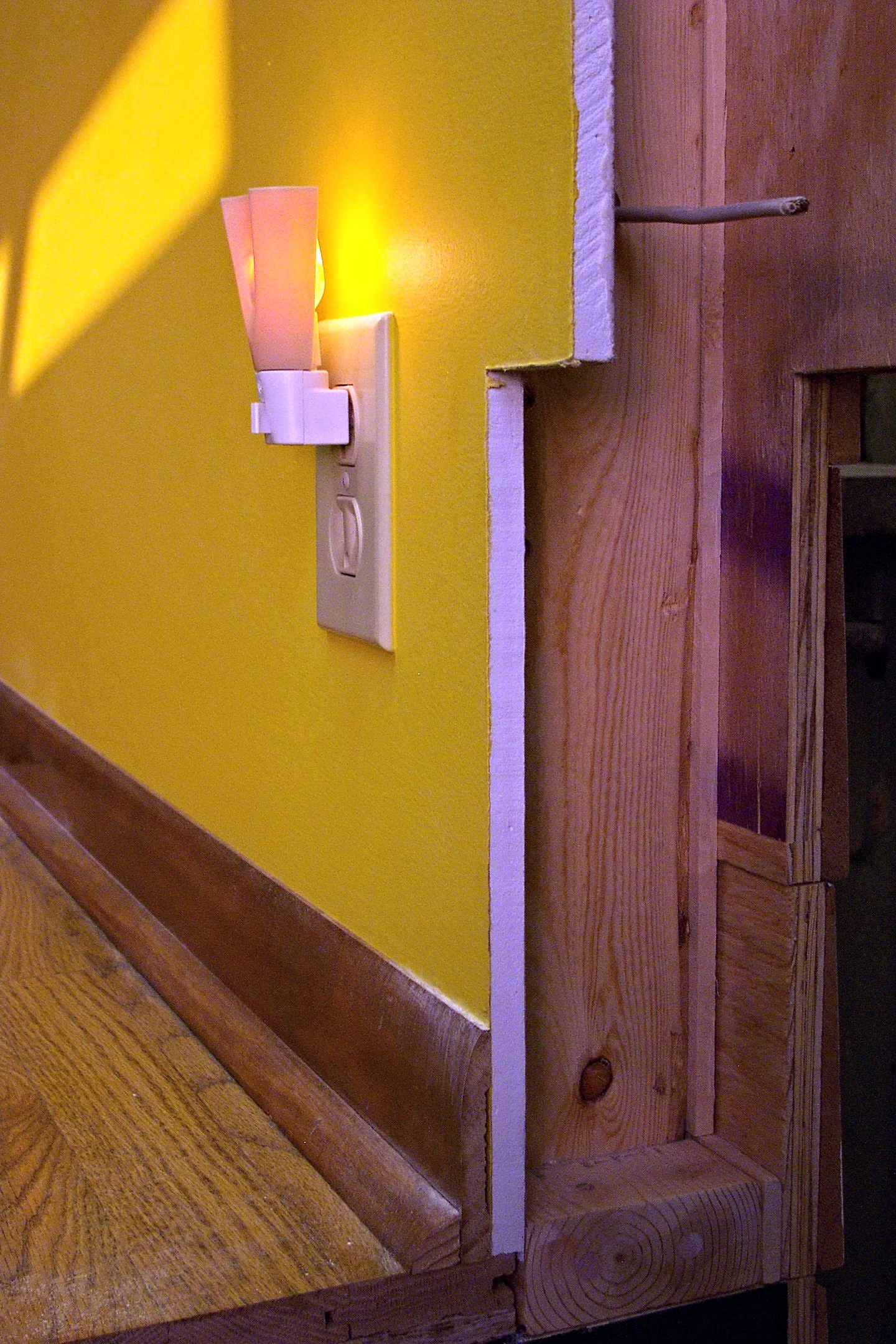 light and wiring detail