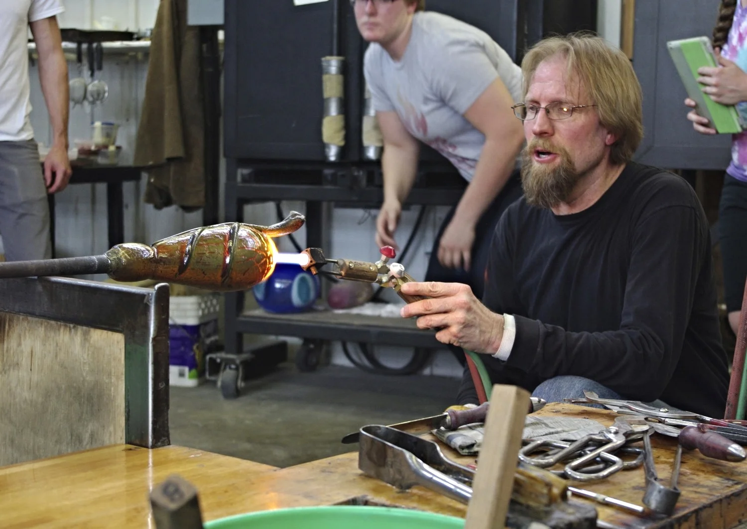 visiting artist Randy Walker, 2014