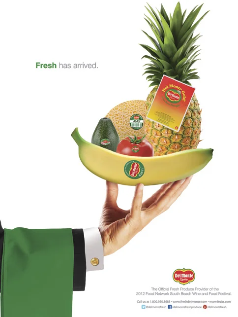 Food & Wine SOBE Trade AD #1 2012 