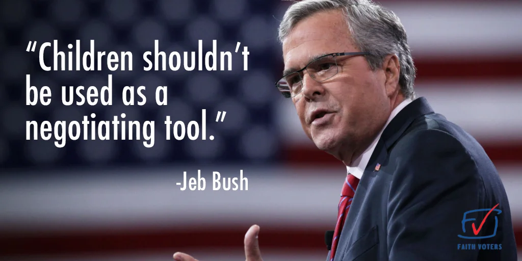 Jeb Bush child separation