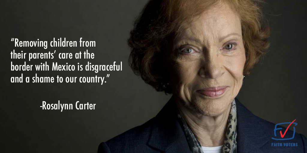 Rosalynn Carter separating families