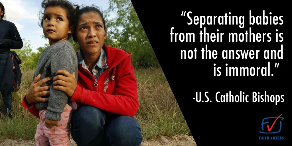 Catholic Bishops separating babies