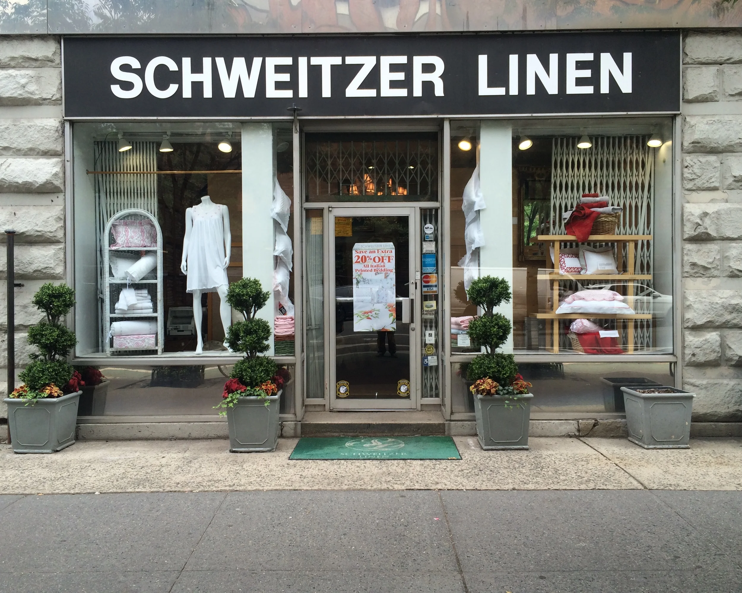 Schweitzer Linen - 457 Columbus Avenue (Between 81st and 82nd Street)