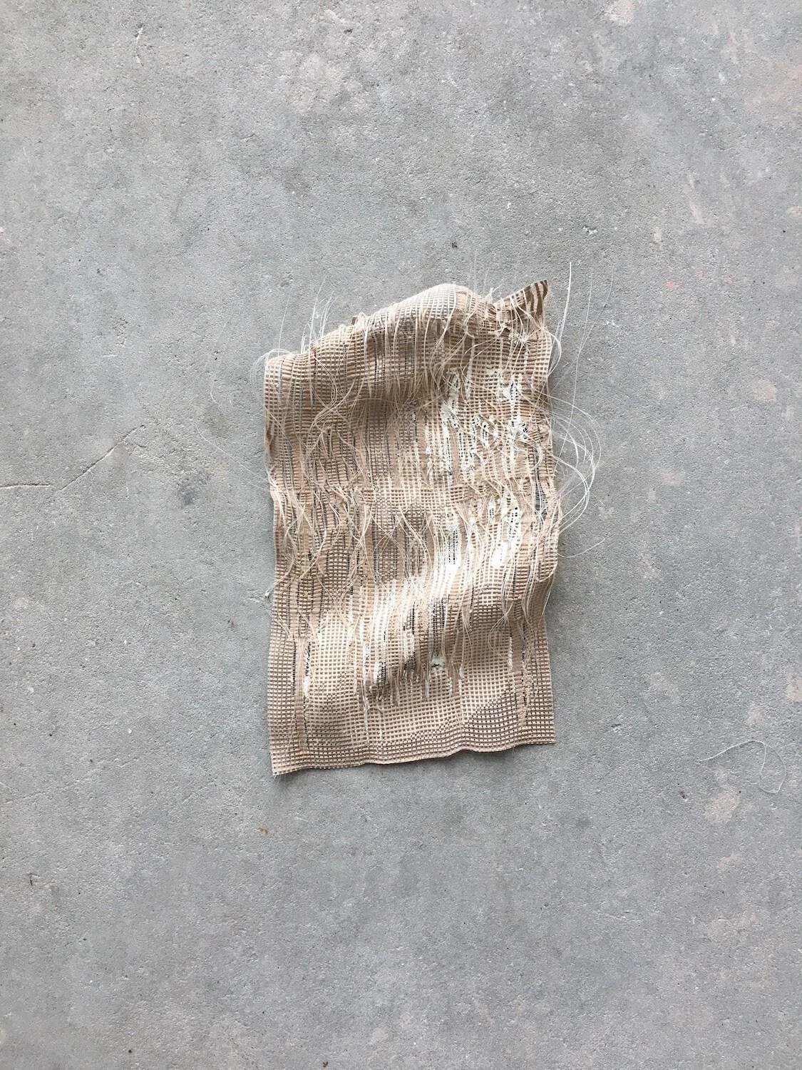  2018 plaster, nylon monofilament and rayon  Price on Inquiry  