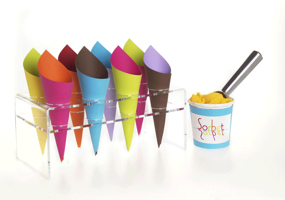 Sorbet Cones