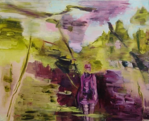 warmer Frühling / 2010 / Acryl und Öl auf Leinwand / 180 x 200 cm