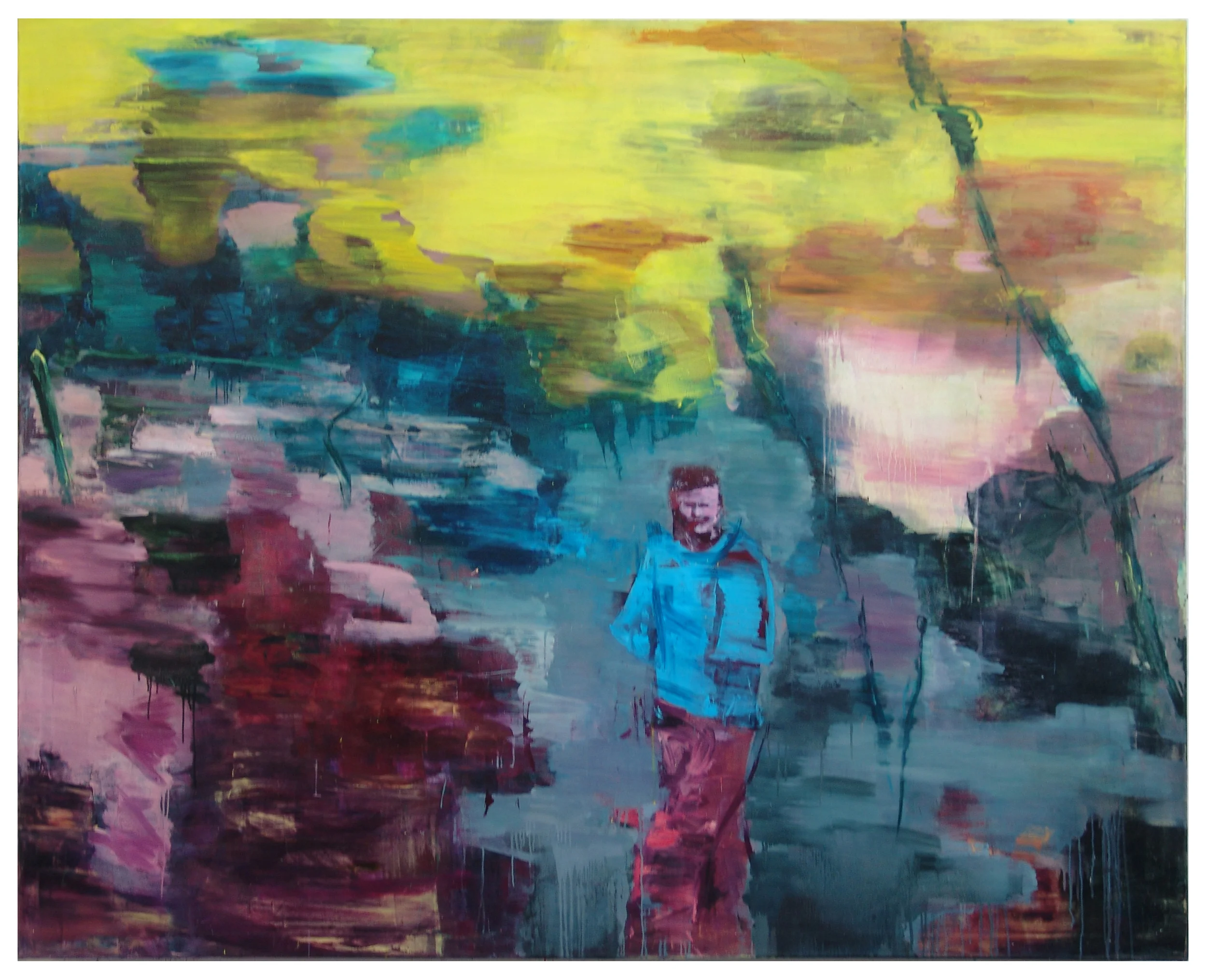O. T. / 2010 / Öl auf Leinwand / 180 x 200 cm
