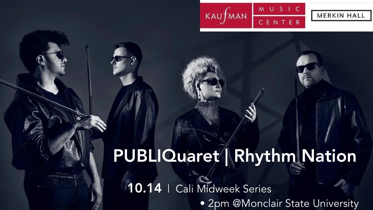 Bridges Series: PUBLIQuartet at Merkin Hall 