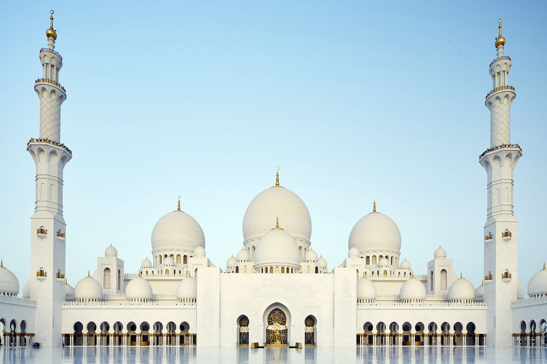 The White Mosque, Abu Dhabi.