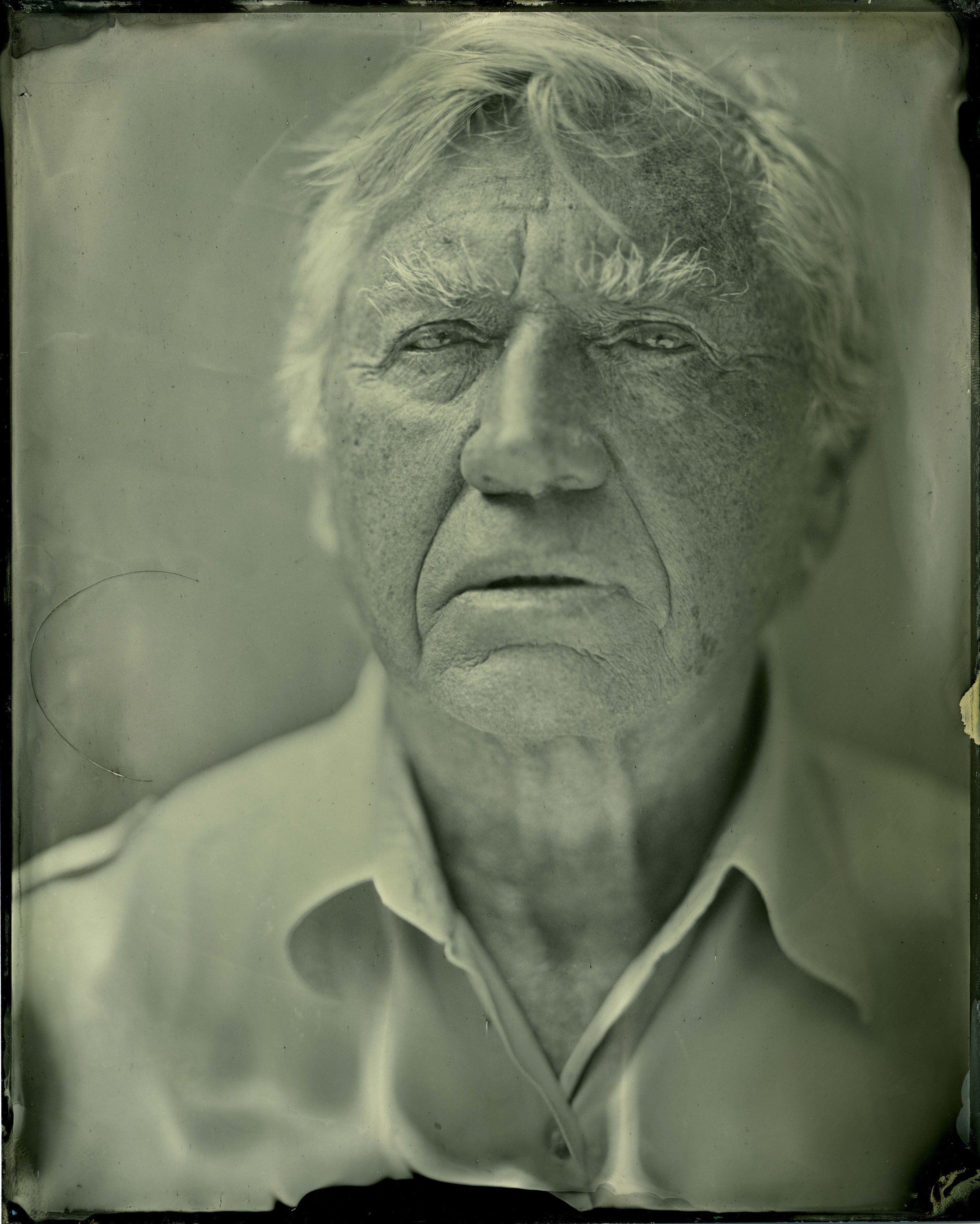 'This man's eyes are our conscience'. Don McCullin, Arles.