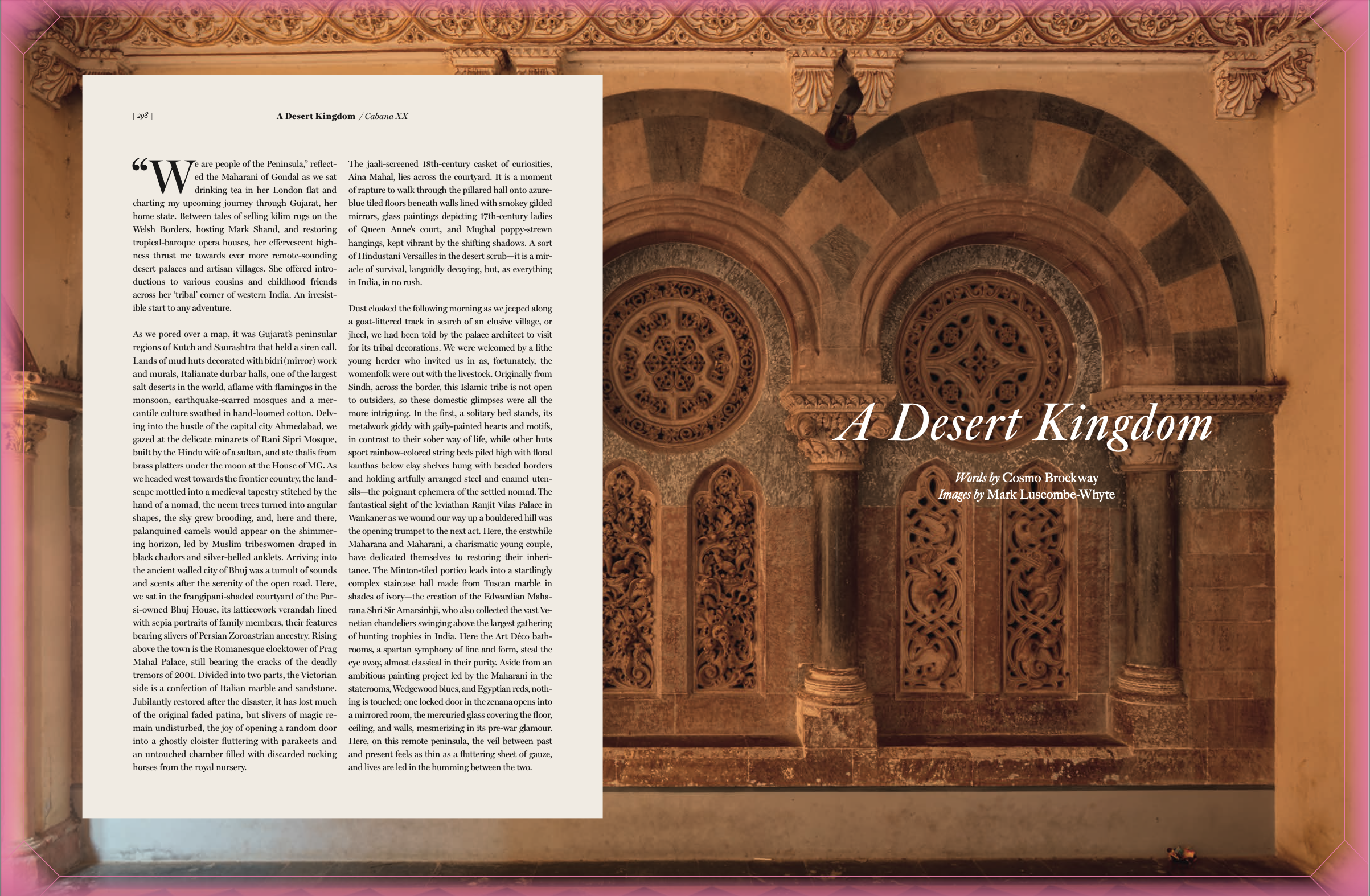 A Desert Kingdom, Cabana issue 20