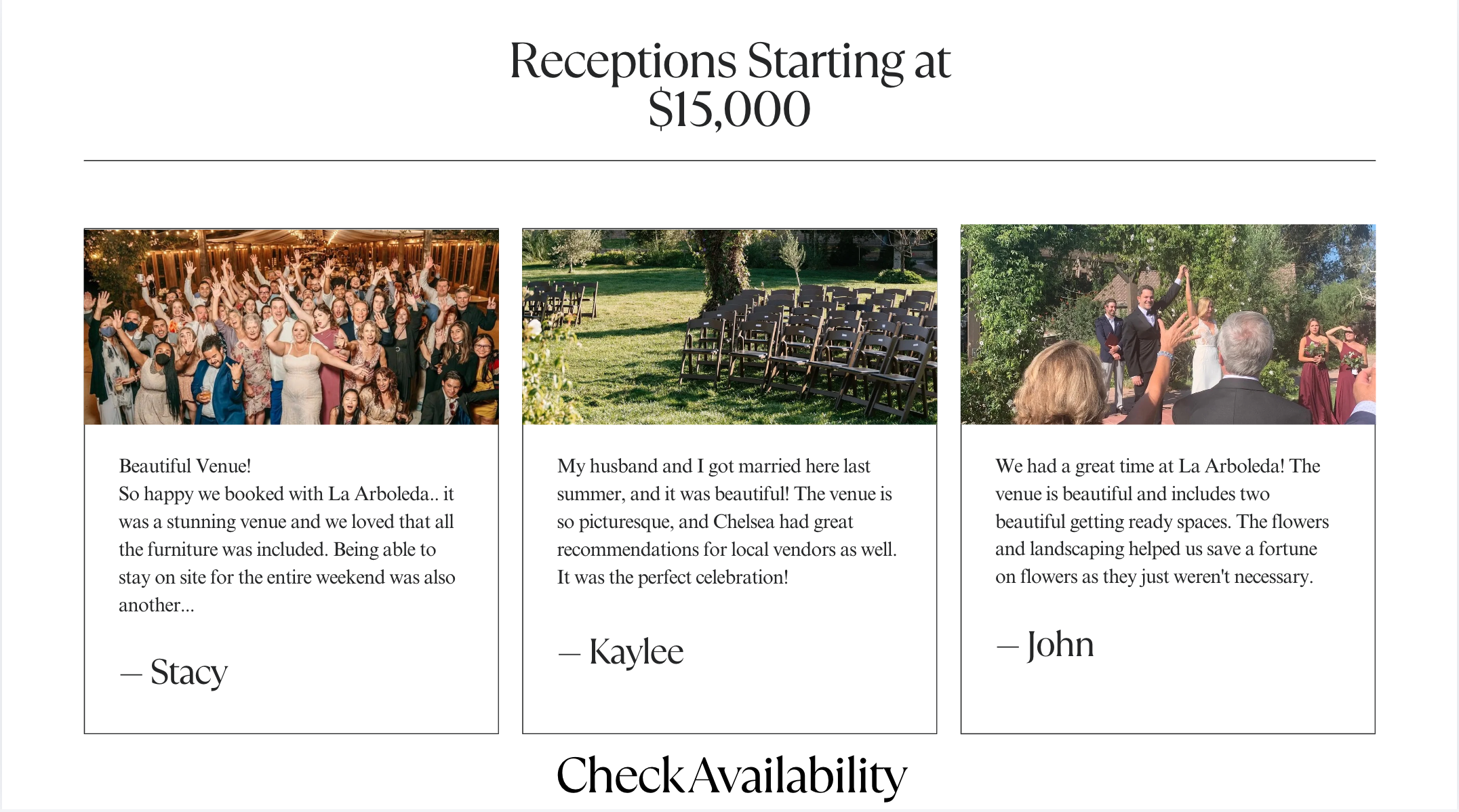 Santa Barbara County Wedding Venue