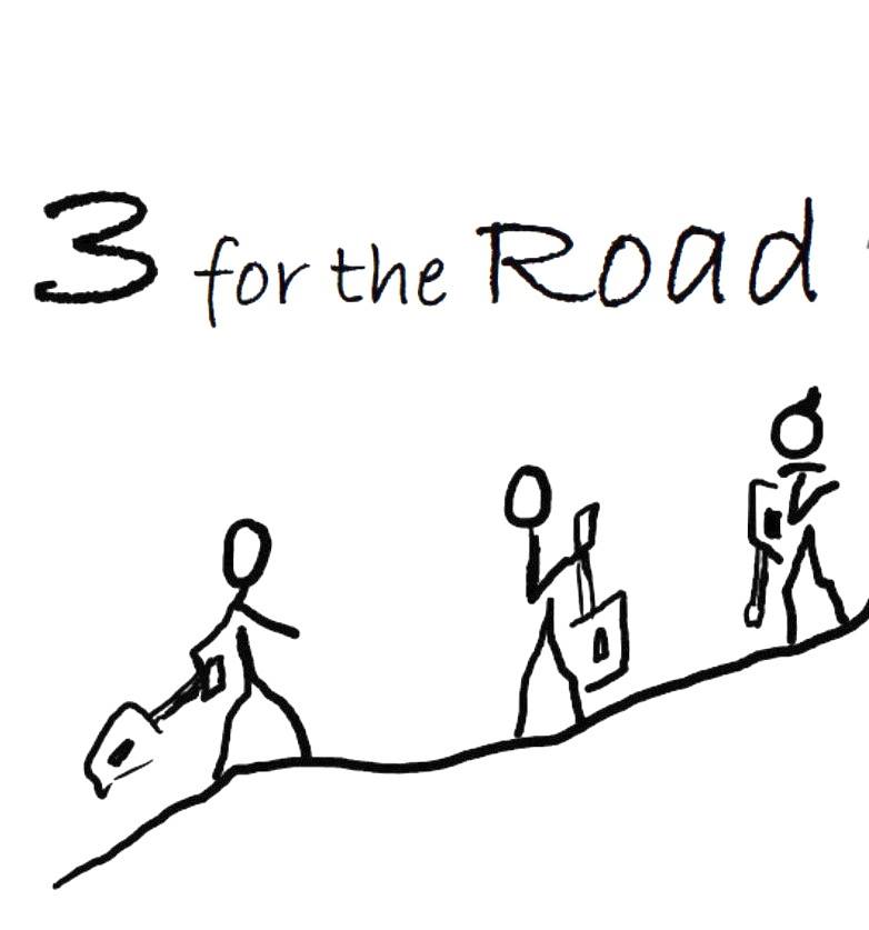3 for the Road is a local SLO county based band that blends together acoustic classic/alternative rock to create a sound unique to them alone. The band's love for all genres of music drives them to switch it up from time to time, always keeping the audience entertained. Band members consist of Re Chadwell, Larry Hart, and Tony Ramirez.