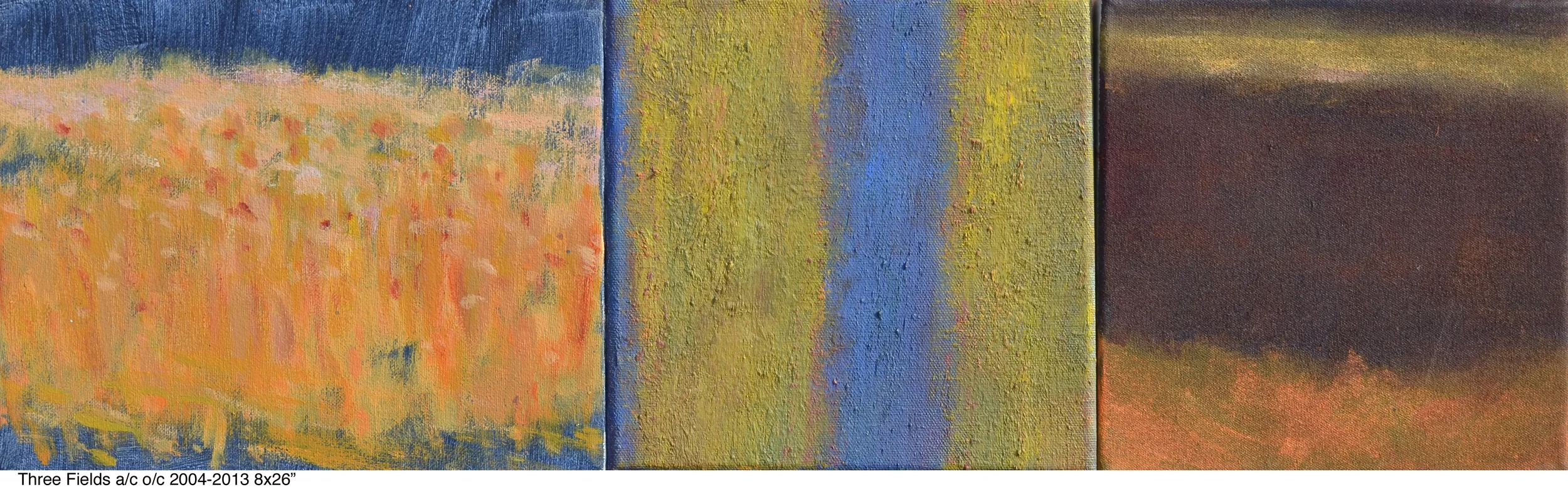 Three Fields a/c o/c 2004-2013 8x26"