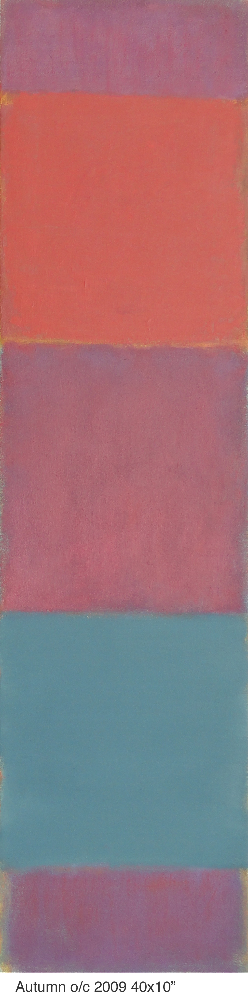 Autumn o/c 2009 40x10"