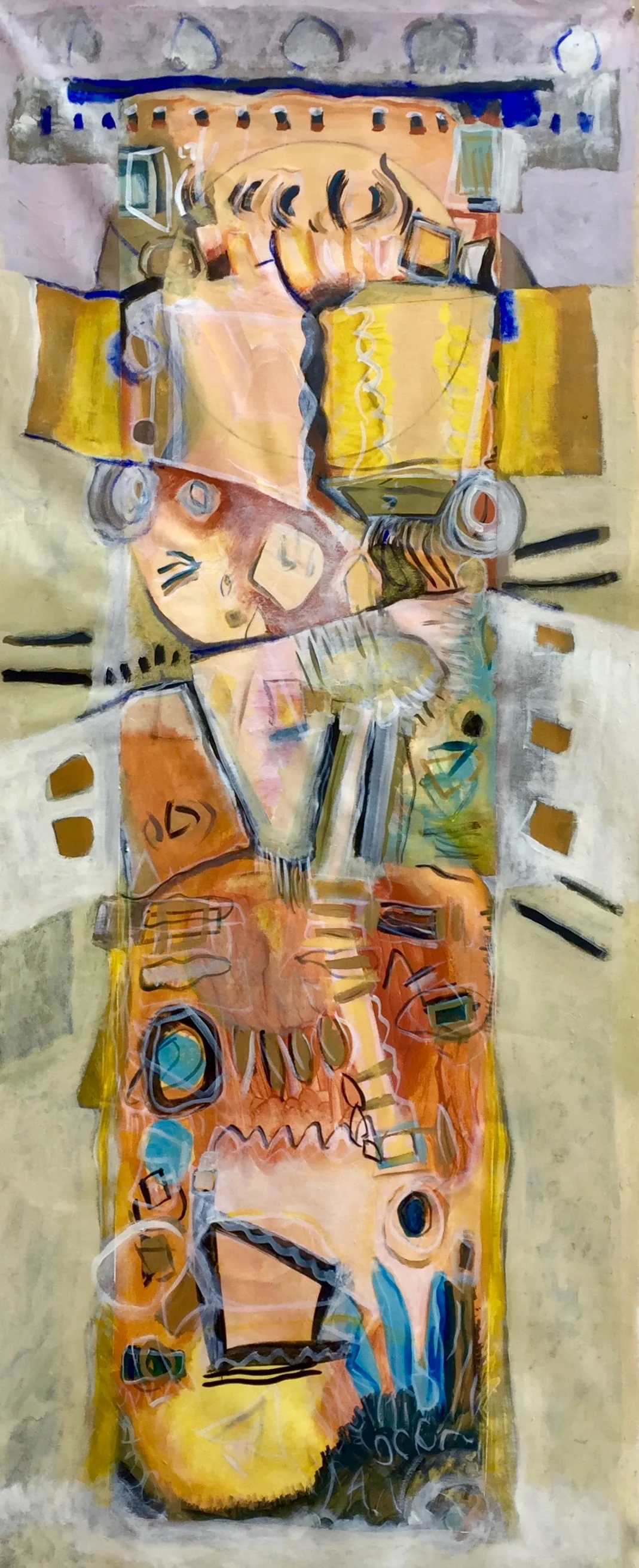 Tivoli_acryli on canvas on panel_62x25 3:4 inches and 63x263:4 inches framed-2017.jpg