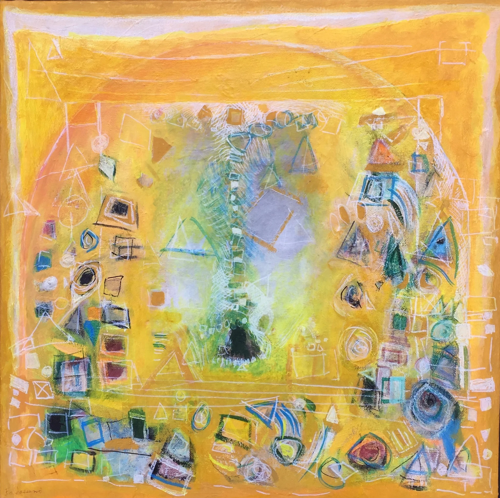 Reflections of Ancient Sunlight_Acrylic on Canvas_24x24_2017.jpg