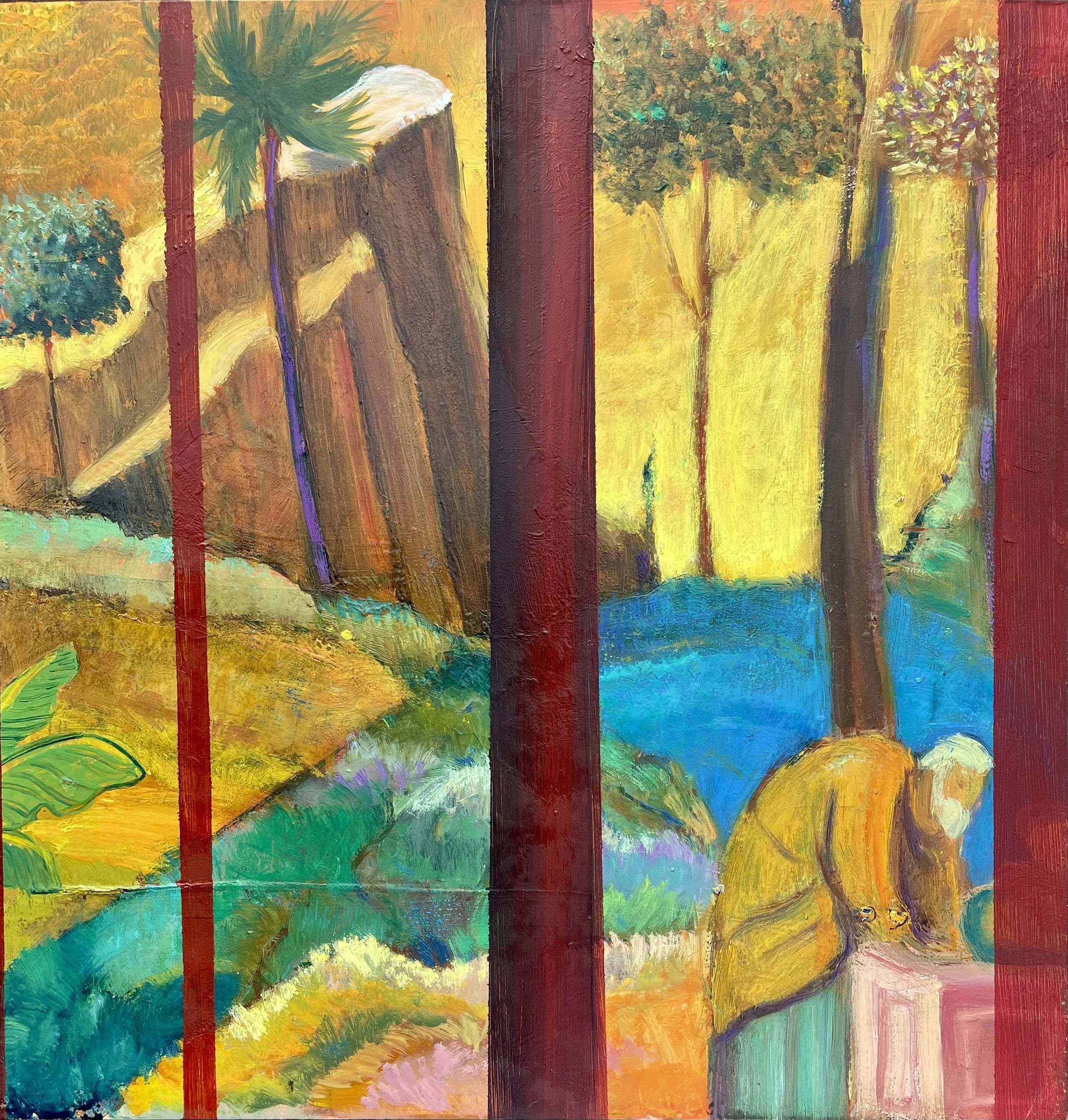 Marrella The Burial oil on wood 12x12.JPG