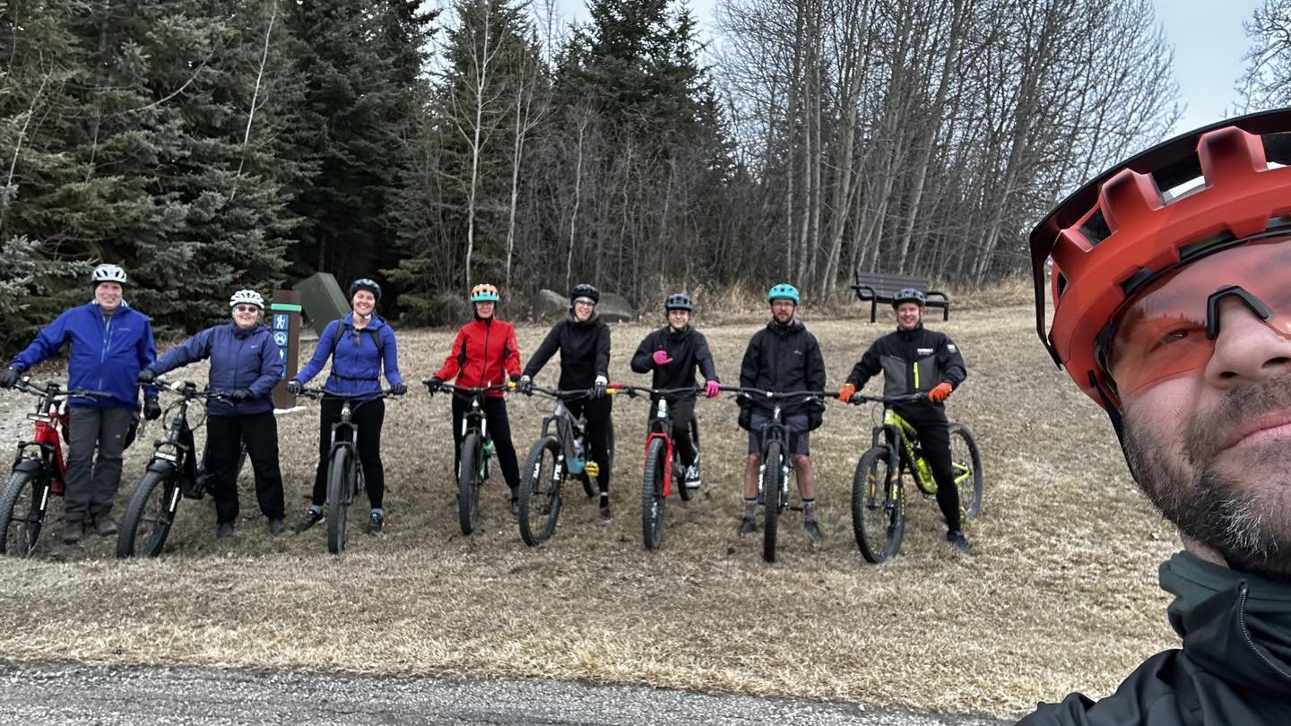 Well that was fun. No rain, no snow,no hail. Just a bunch of smiles and laughs. For the first ride of the year on the Edson Town Trails it was great turnout. Let&rsquo;s keep the momentum going and do it again next week. Same place, same time, weathe