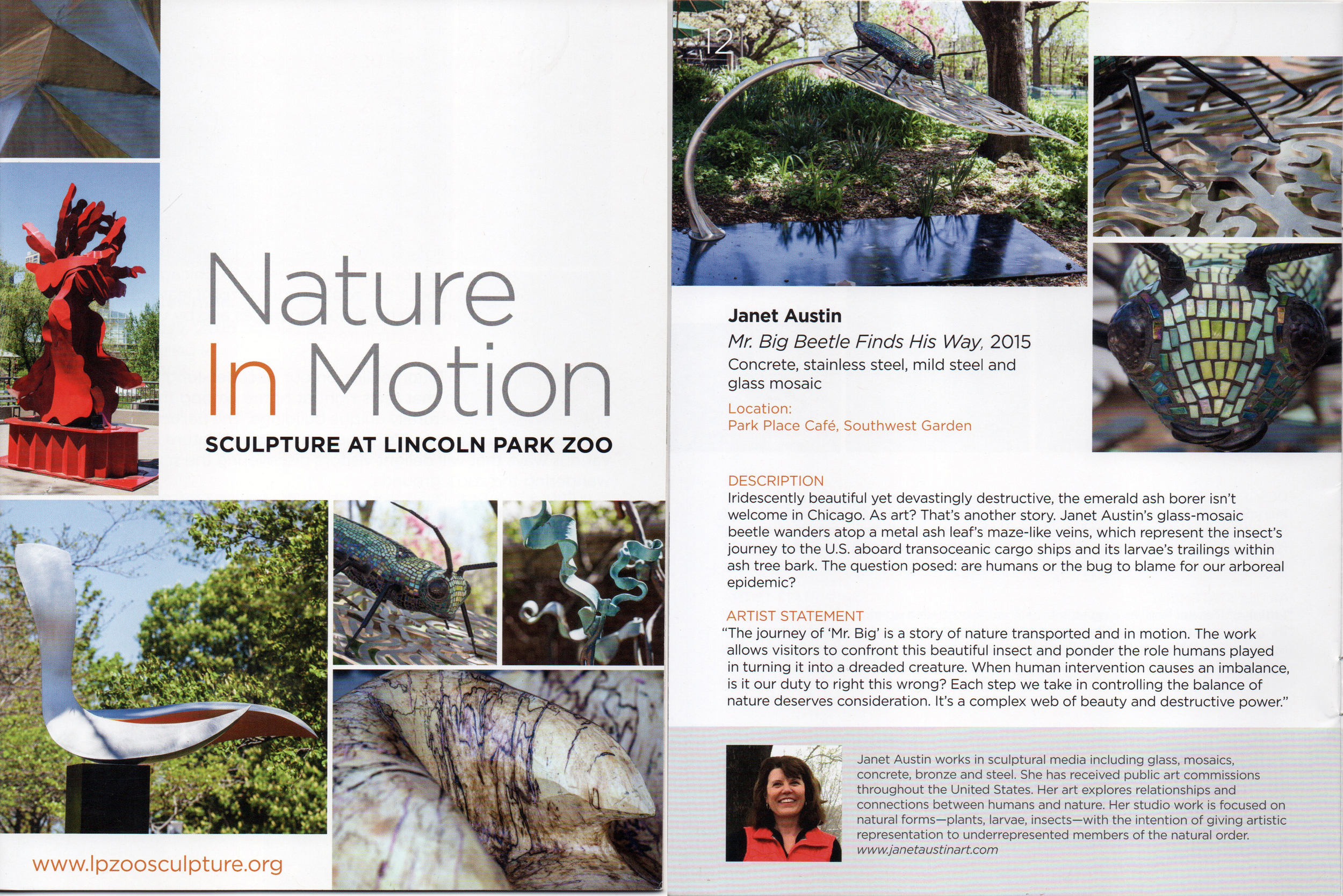 Lincoln Park Zoo Catalog, Mr. Big Beetle Finds His Way, May 2015