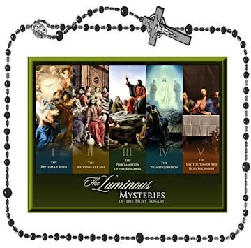 Blessed Beads Rosaries | Luminous Mysteries (Thurs) Rosaries & Chaplets