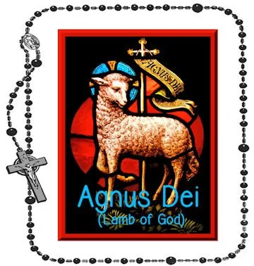 Blessed Beads Rosaries Agnus Dei (Lamb of God) Rosaries Chaplets Blessed Beads Rosaries Agnus Dei (Lamb of God) Rosaries Chaplets