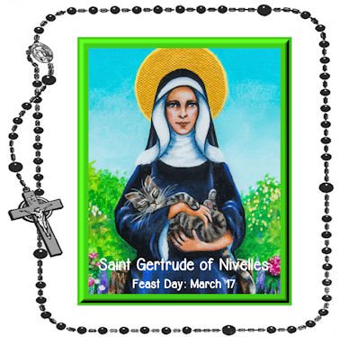 St. Scholastica Wood Icon & Holy Card GIFT SET, Catholic Patron Saint  invoked against storms