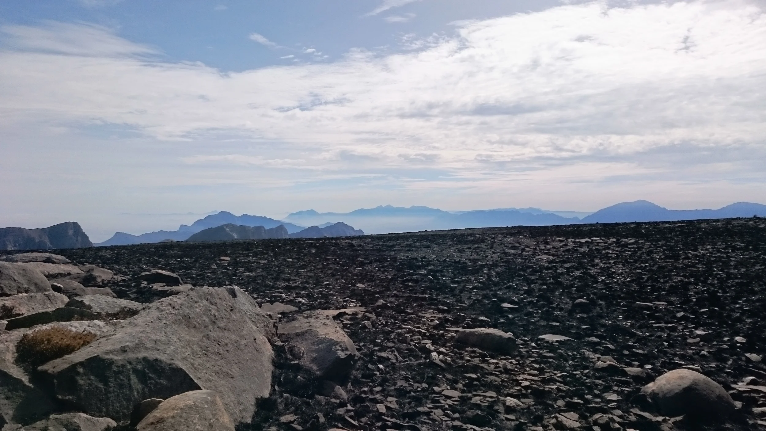 On top of Slanghoek Peak