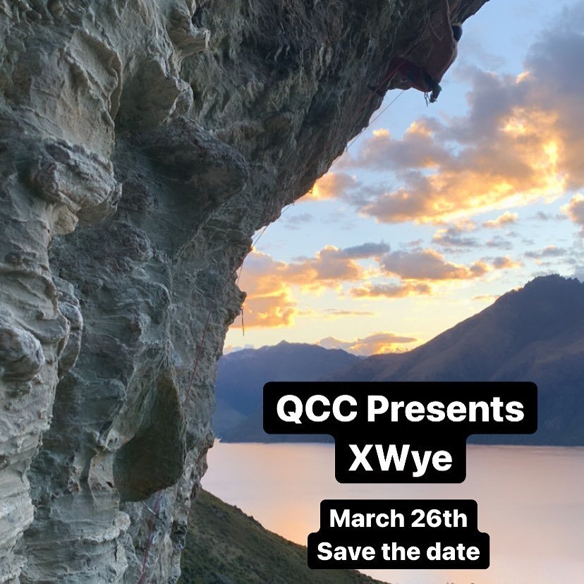 XWye is back for 2022. Registrations will be ready for this week, find a partner and get ready for a great day out in our backyard. 
March 26th. Be there, or just miss out 🤷🏼&zwj;♂️ 

&bull;
&bull;
&bull;

#queenstownclimbingclub #climbing #conserv