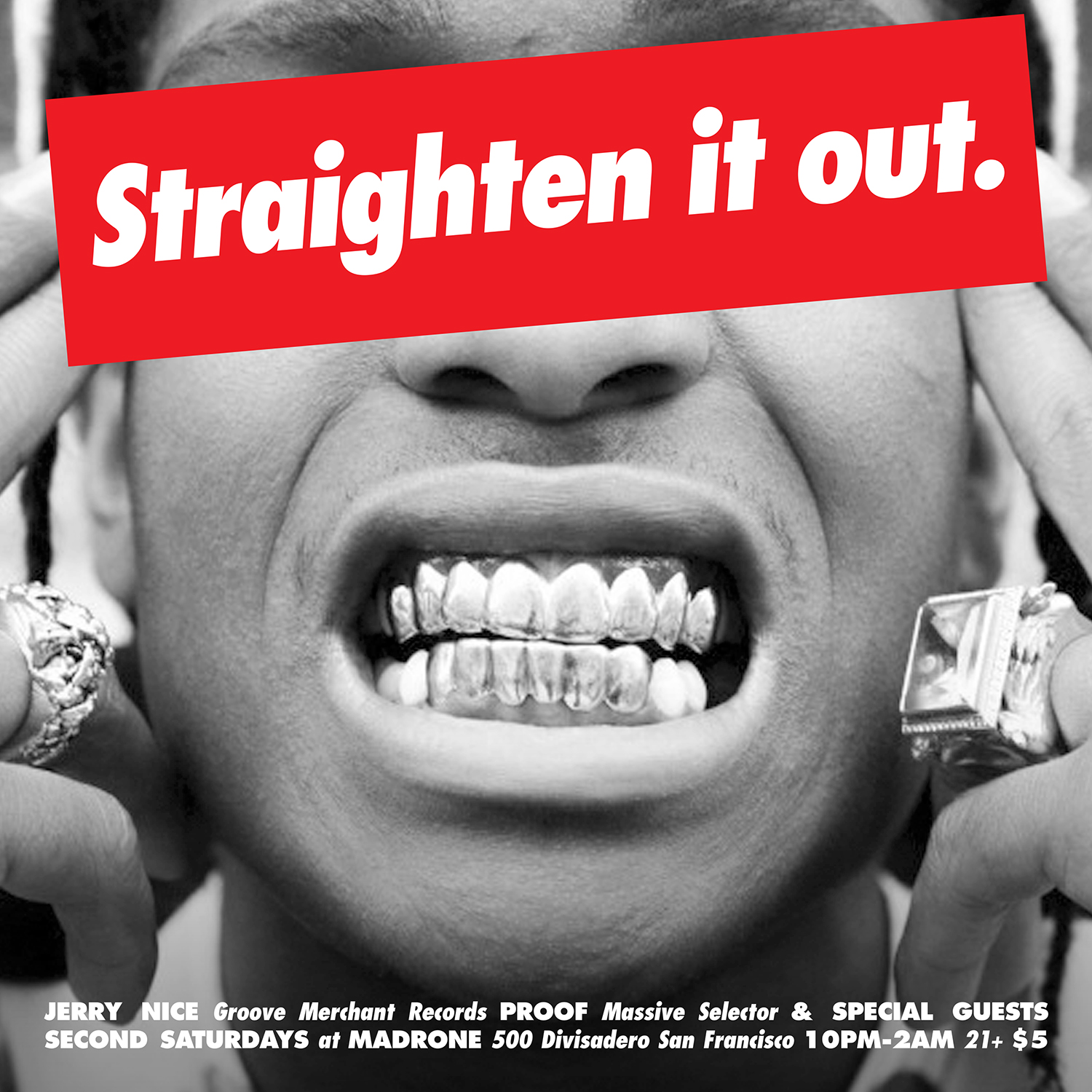 STRAIGHTEN IT OUT @ MADRONE ART BAR, SF