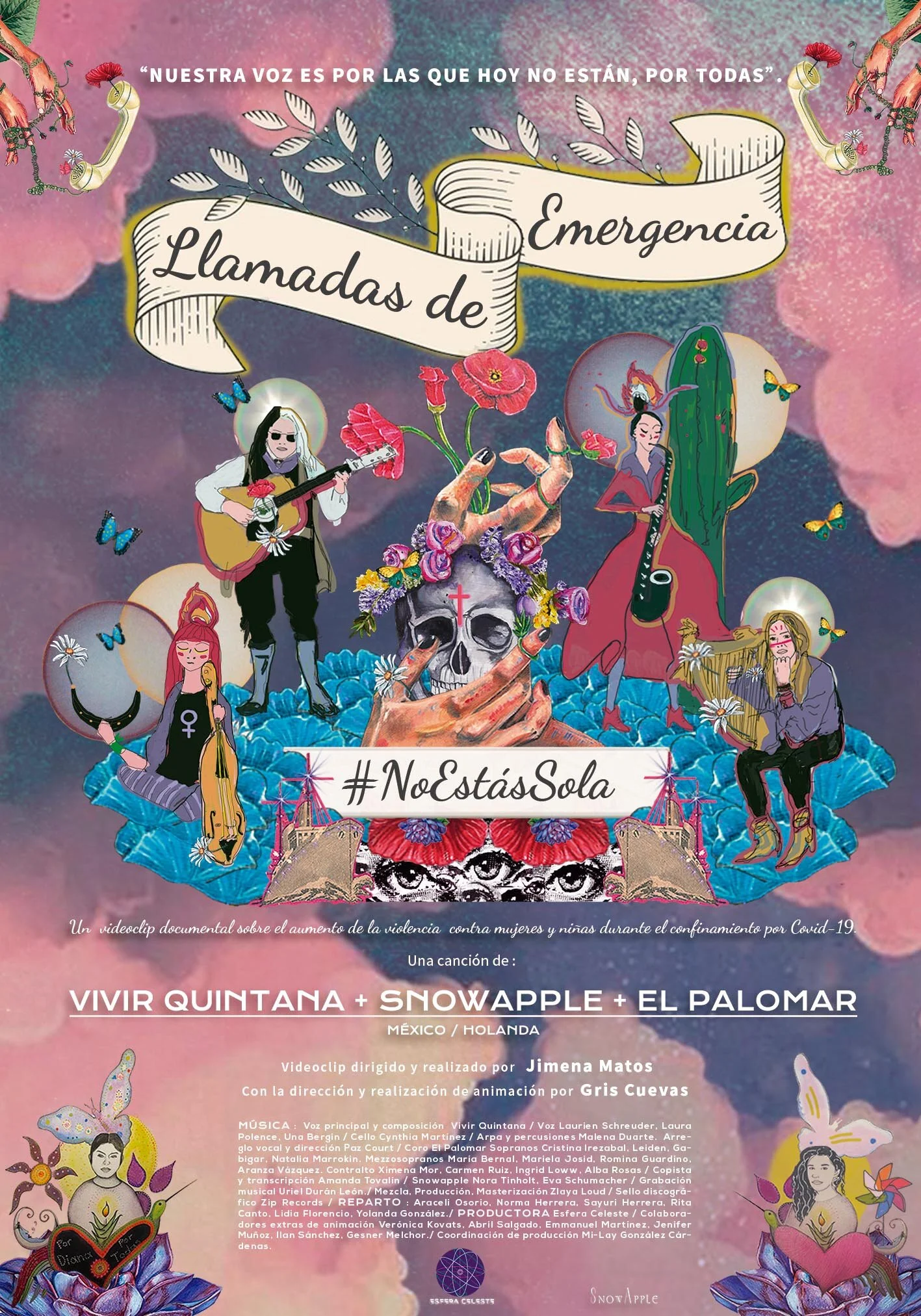 Llamadas de Emergencia #NoEstásSola (Emergency Calls #Youarenotalone)