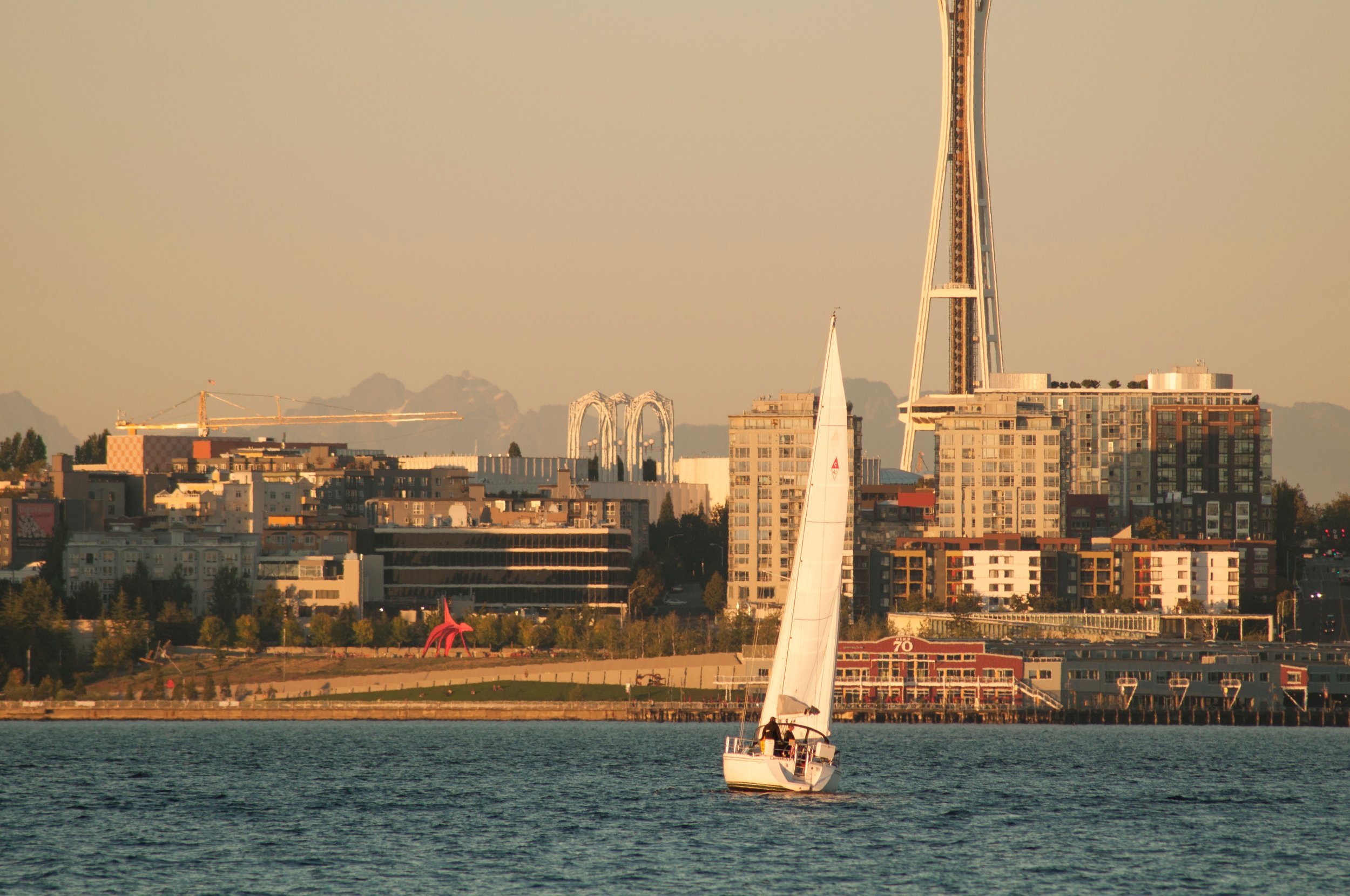 UPBEAT sailing on Elliott Bay