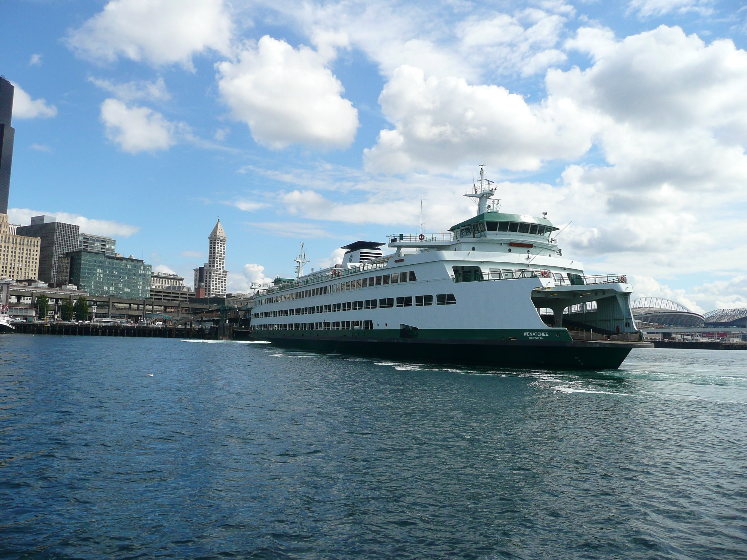 WA State Ferry, downtown