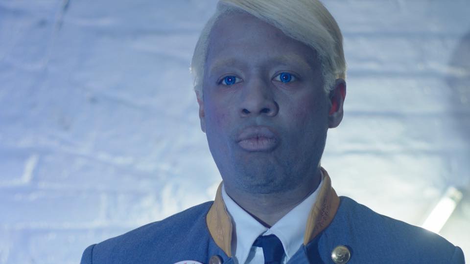  Makeup for "White Face" film Directed by Mtume Gant 