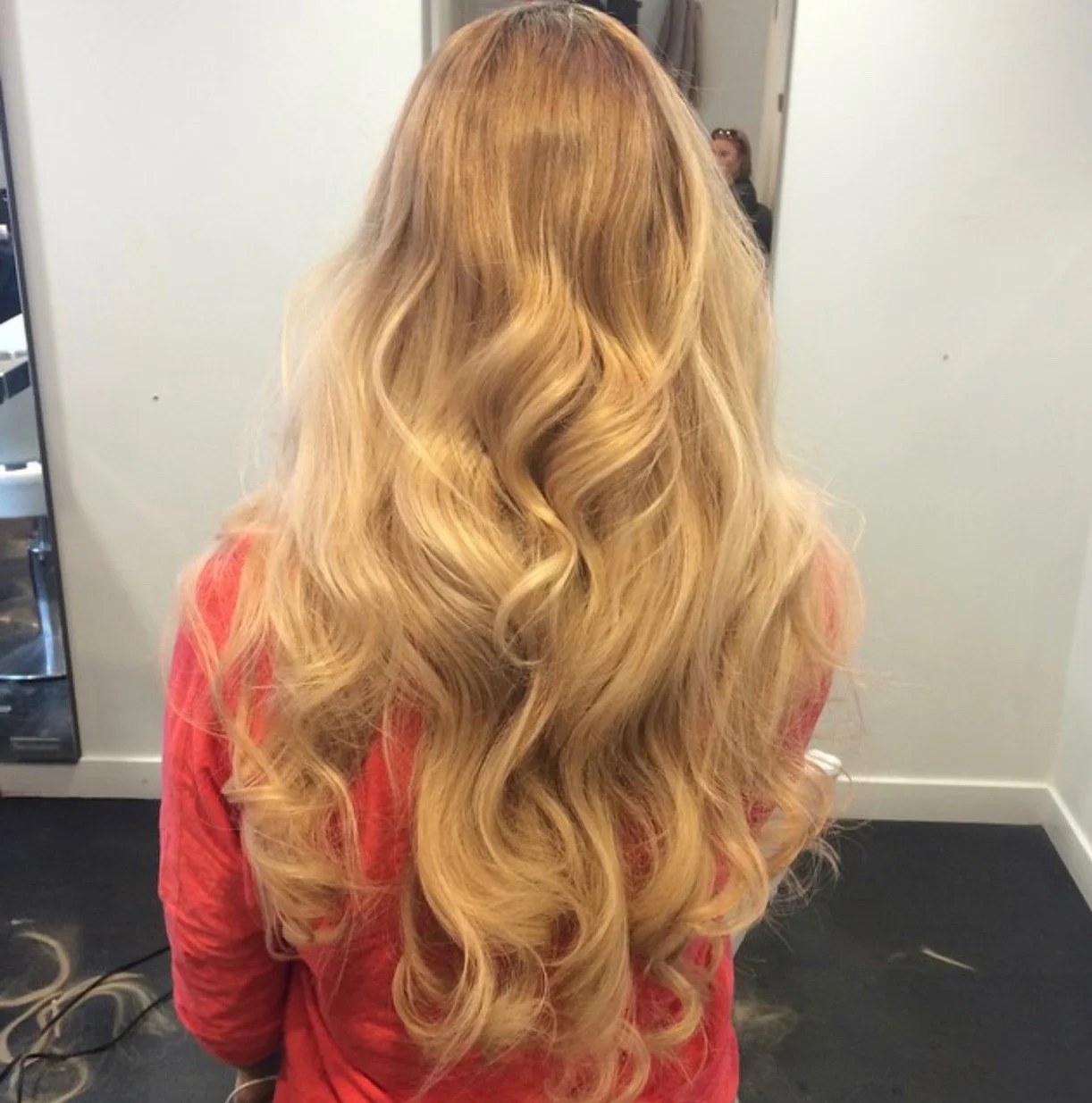 After the first time at Rapunzel- An insane amount of extensions in my hair but the color is rather nice! October 8, 2014&nbsp;