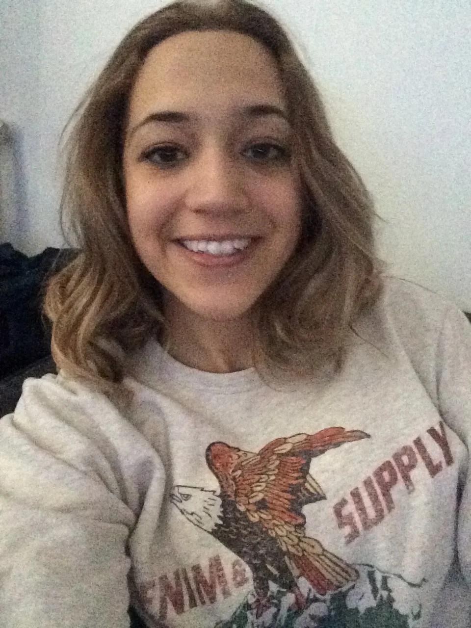 Same day color, same unsure smile. Apologies for the quality iPhones have come a long way...