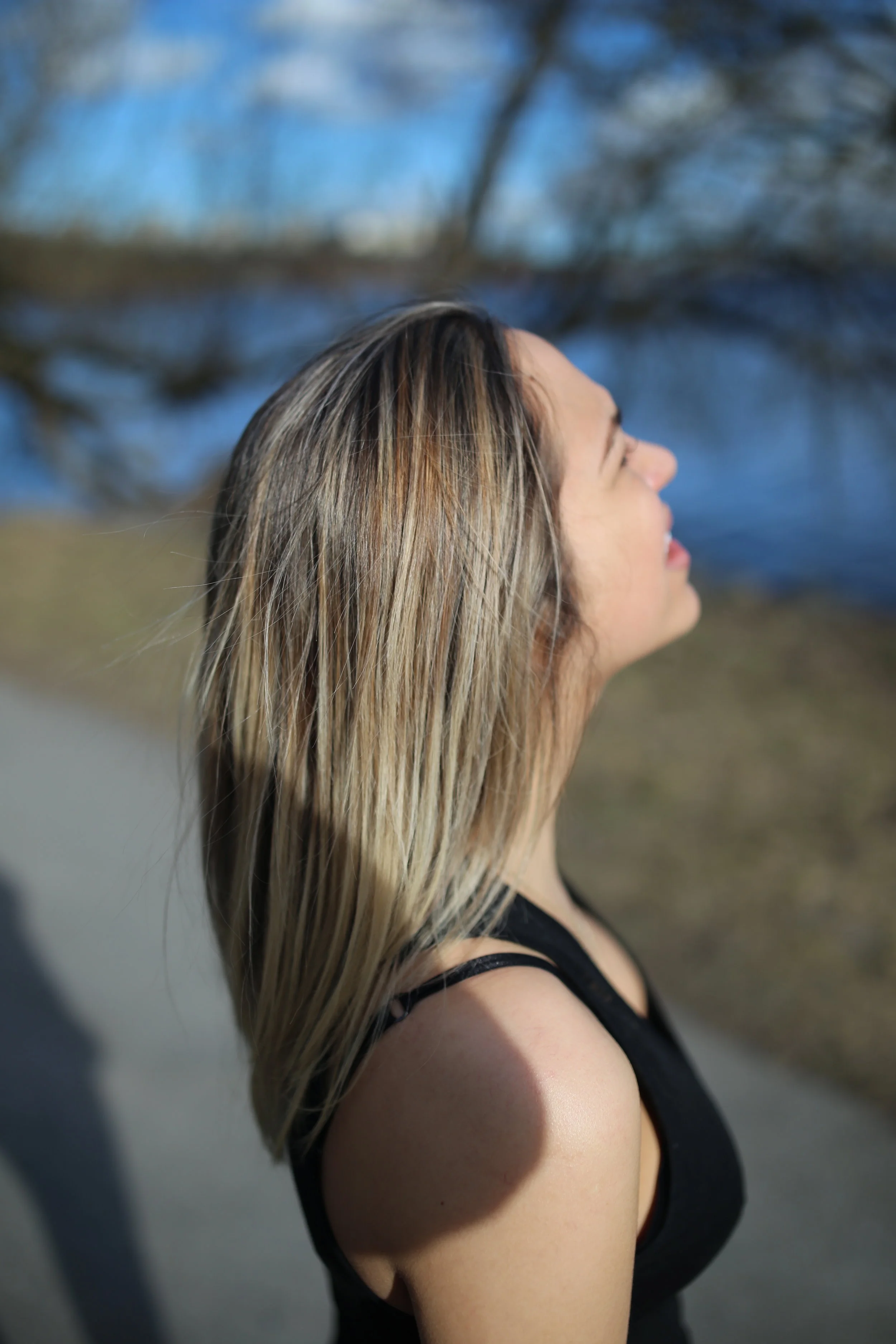 Hair by Janet Axu, same day