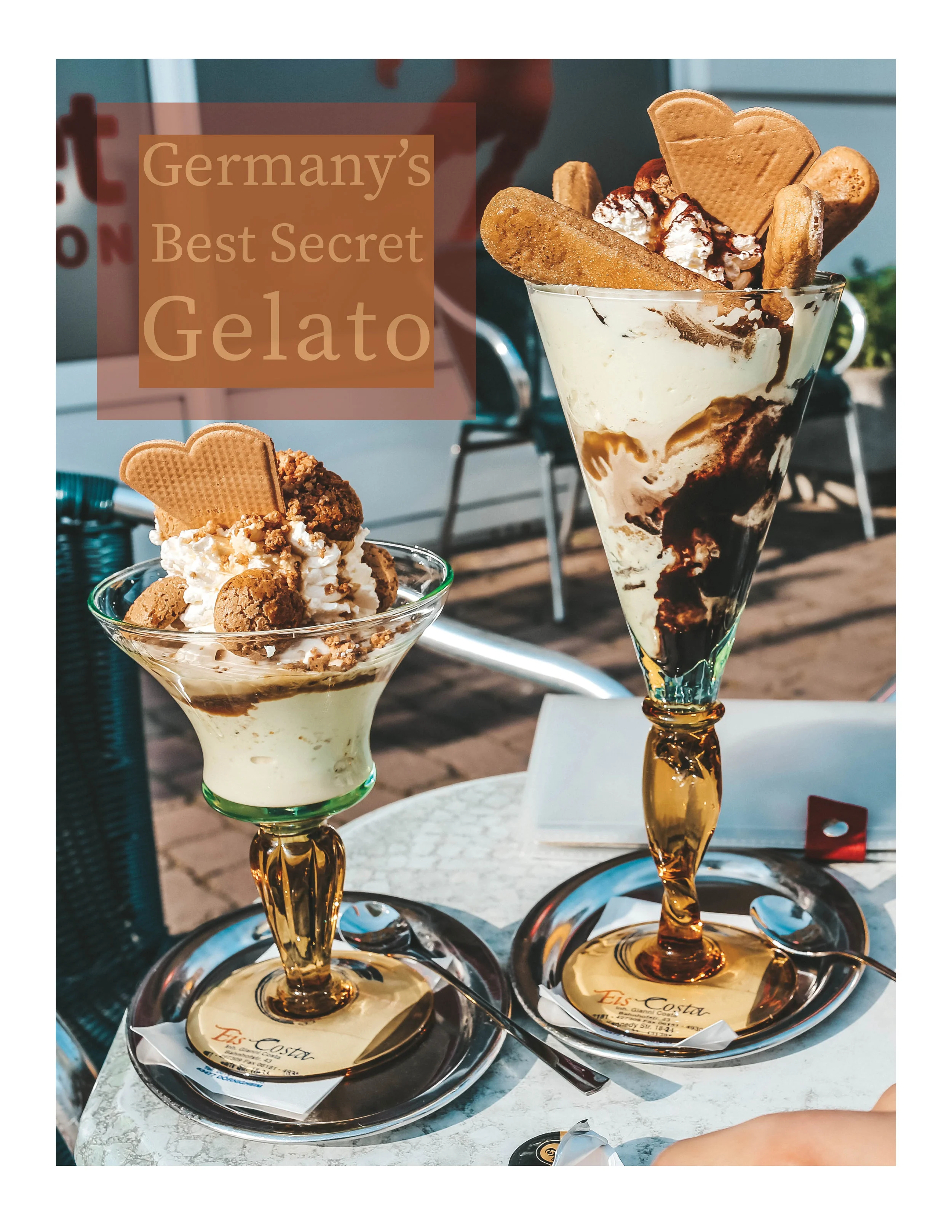 Taste Germany's best gelato- Hanau, Germany