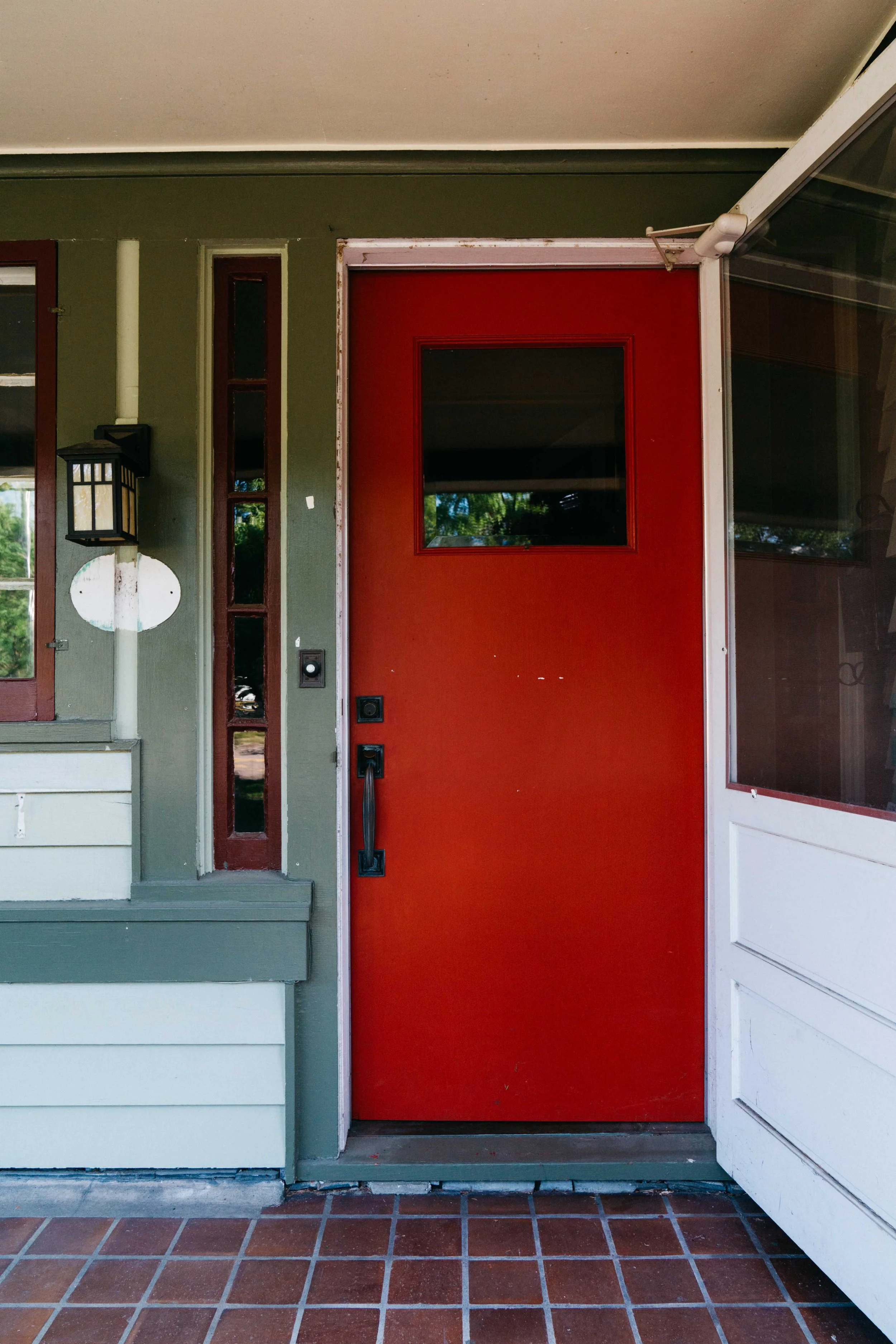 Stripping the Paint from our 100 Year Old Front Door