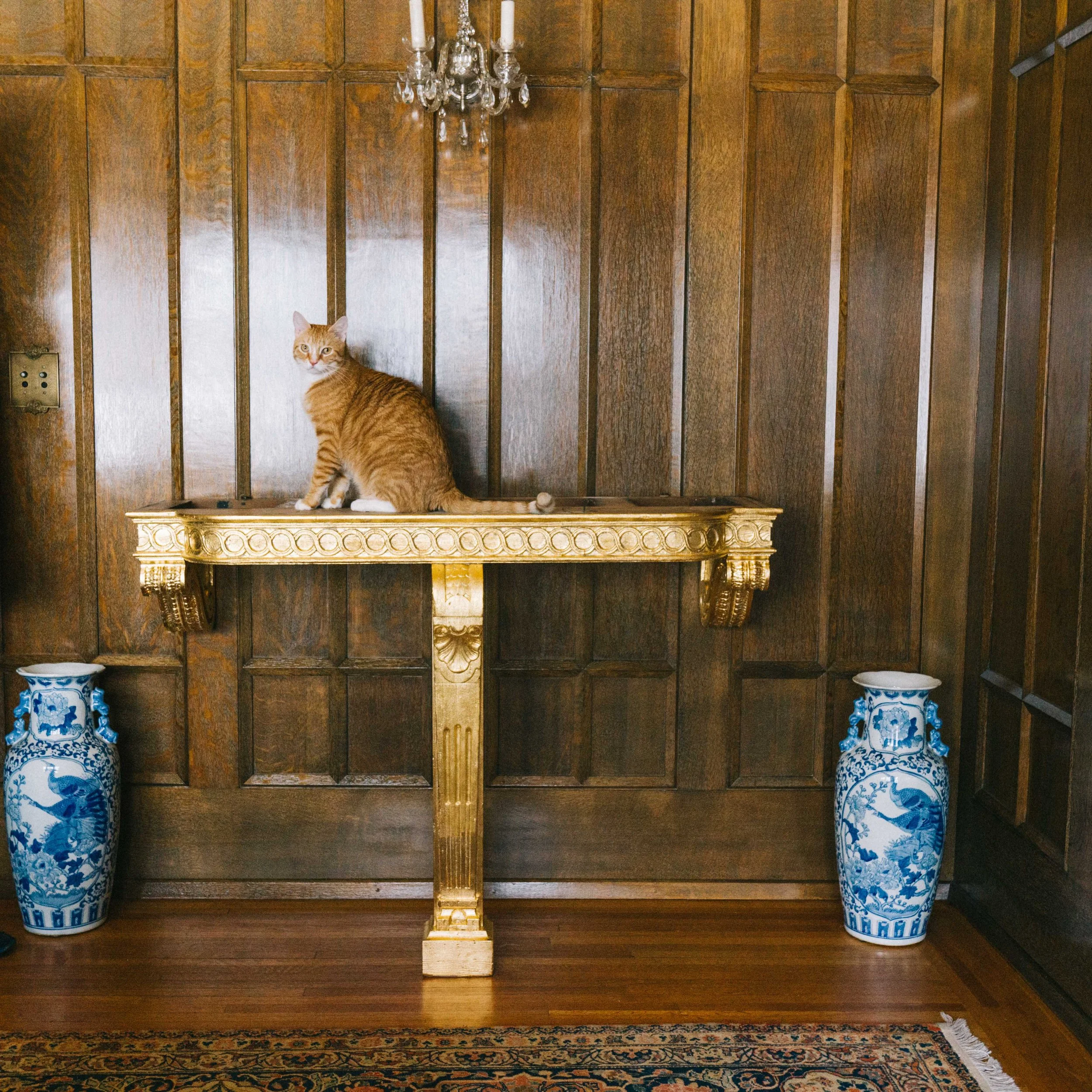 How to Gold Leaf | Gilding Antique Furniture 