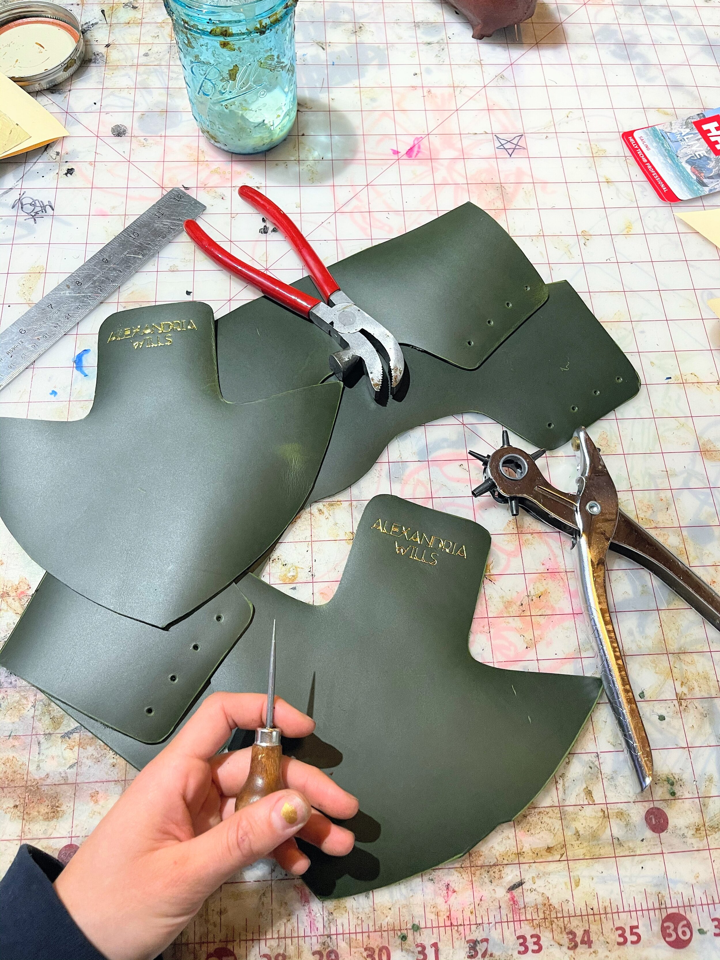 Shoemaking parts of the shoe and shoemaking tools