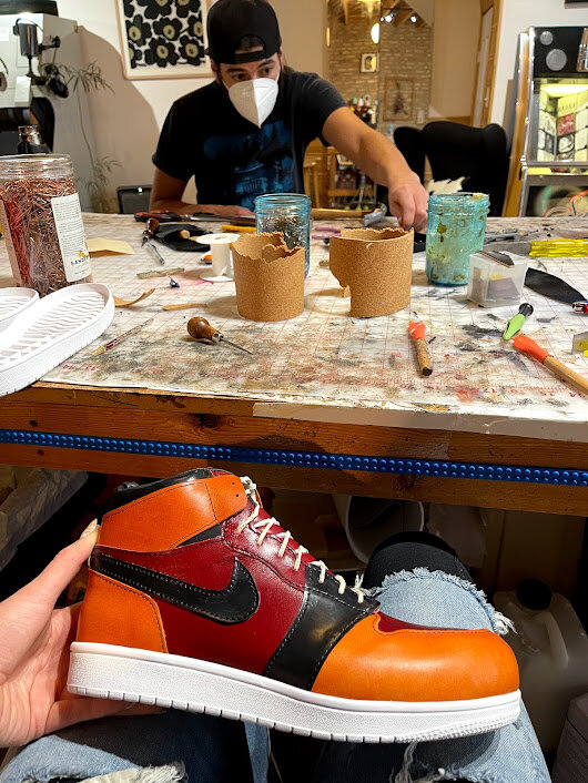 Sneaker Making Workshop Chicago - Nike Air 1 — Alexandria Wills